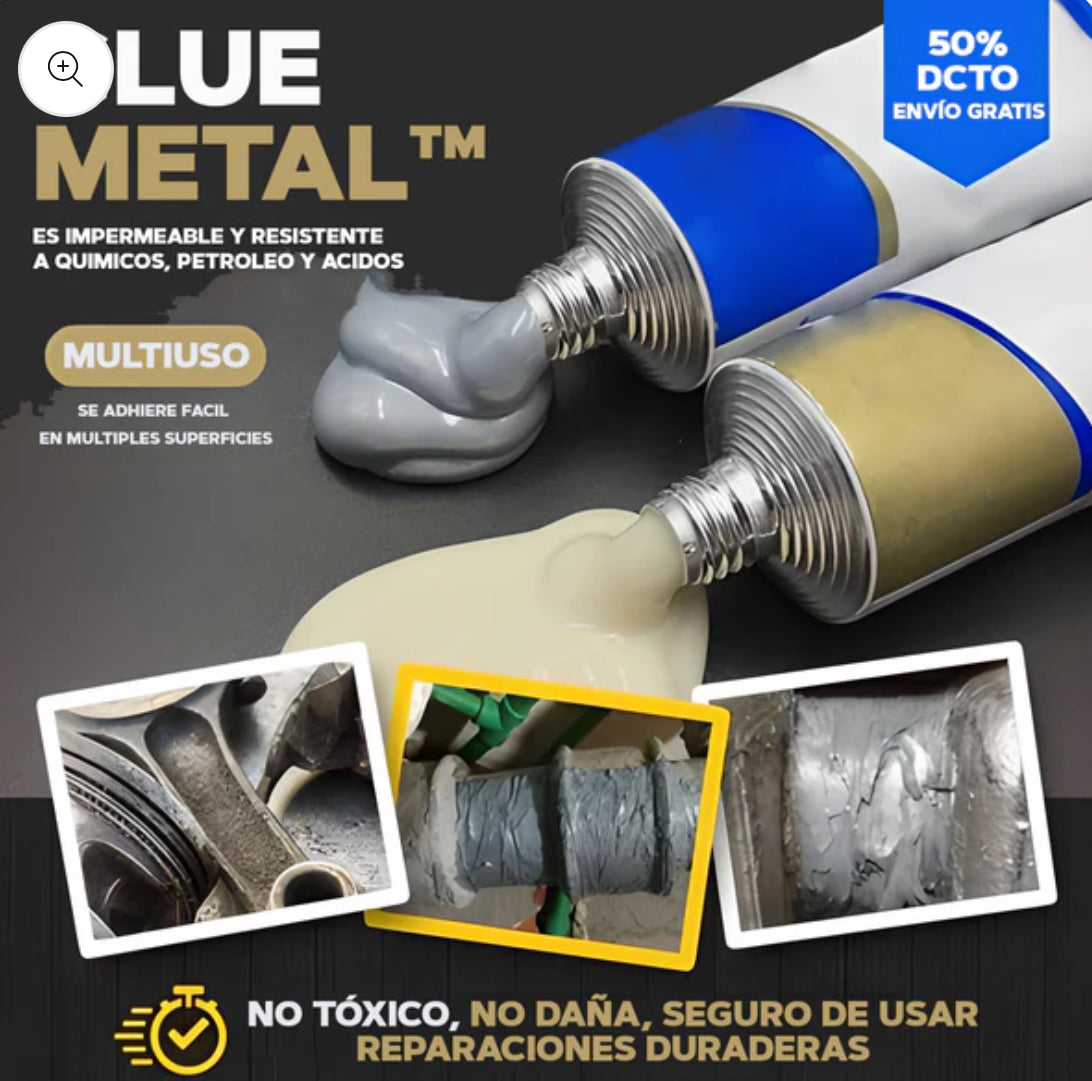 🛠️🔩OFERTA 1 + 1 caja GRATIS SOLOS HOY 👷🏻🚧Pegamento para reparación de metales🛠️🔩