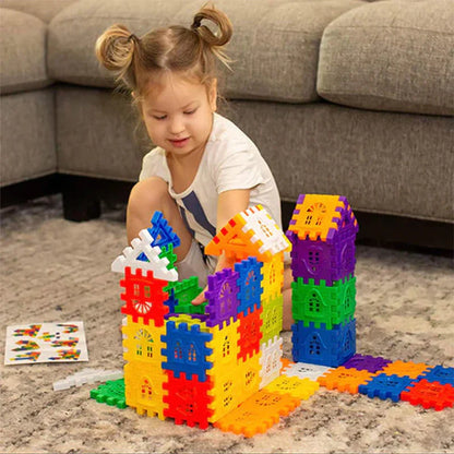 😍🎁Bloques de construcción entrelazados en relieve🎁😍
